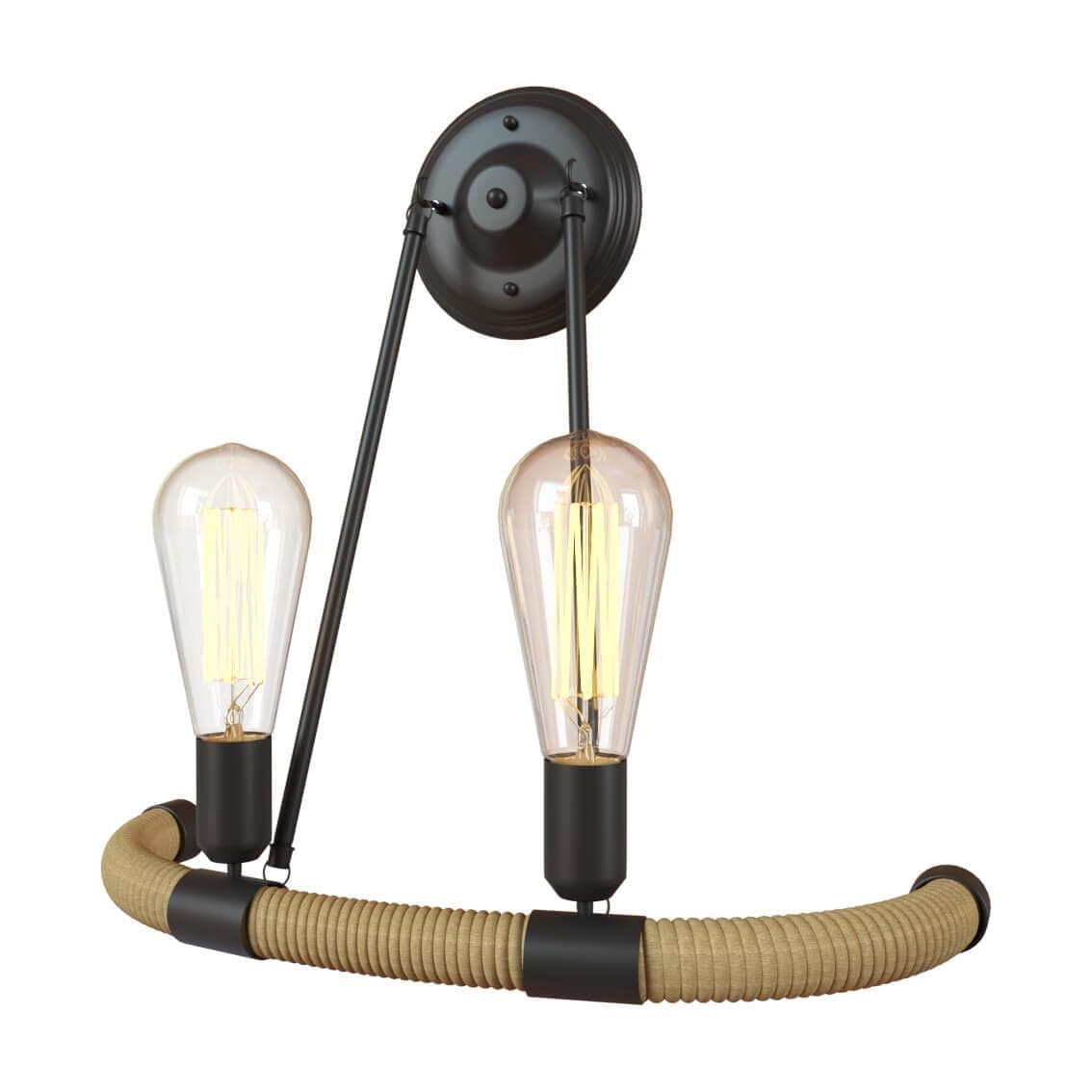 LOFT IT LOFT1861W Бра 2xE27 max 60W LOFT1861W, шт — миниатюра 1