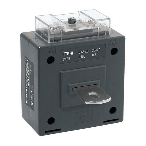 IEK Трансформатор тока ТТИ-А 300/5А 5ВА класс 0,5S — миниатюра 2