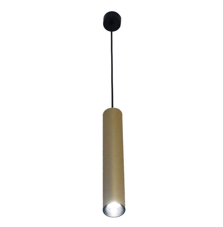 Kink Light 2102-1,04 Подвес Канна кофейный d6,5 h113 Led 12W (4000K)