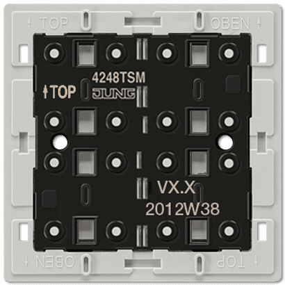 JUNG KNX Мех сенсорной кнопки 4гр, 8 каналов включения 4248TSM