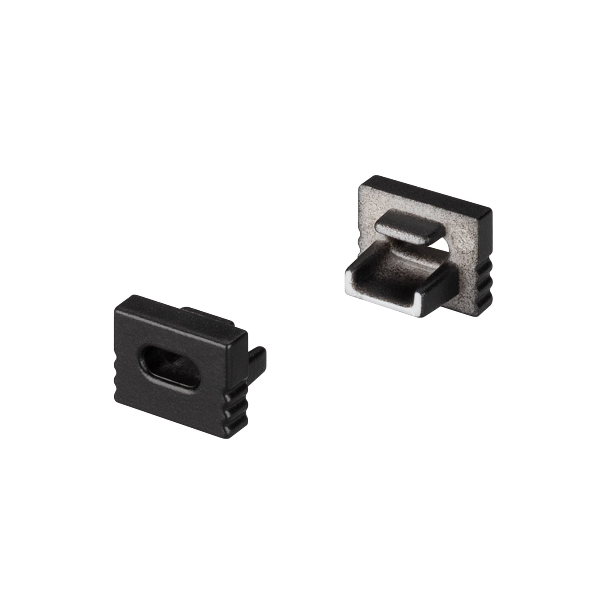 Arlight Заглушка SL-MINI-8-H6 BLACK с отверстием (Пластик) 030527