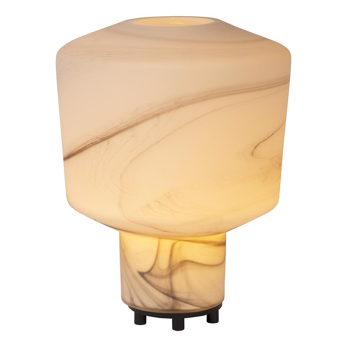 Lucide ALISTAIR Лампа настольная Ø 30 cm 1xE27 White 20518/01/31 — миниатюра 3