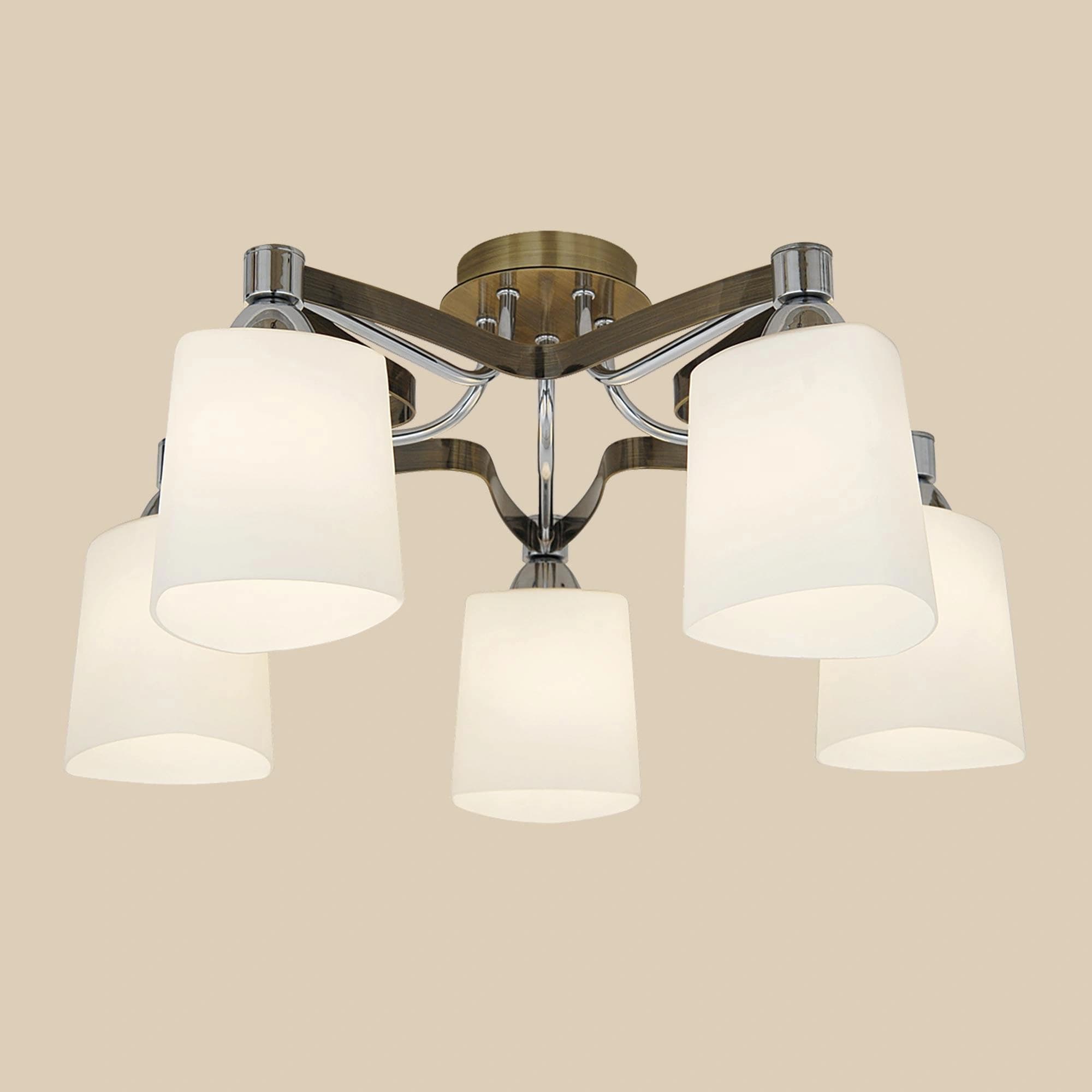 Citilux CL139151 Глория Ст.Бронза+Хром Светильник Люстра — миниатюра 2