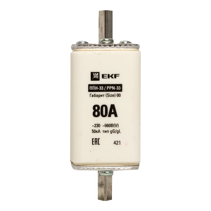 EKF PROxima Плавкая вставка ППН-33 160/ 80А габарит 00 — миниатюра 6