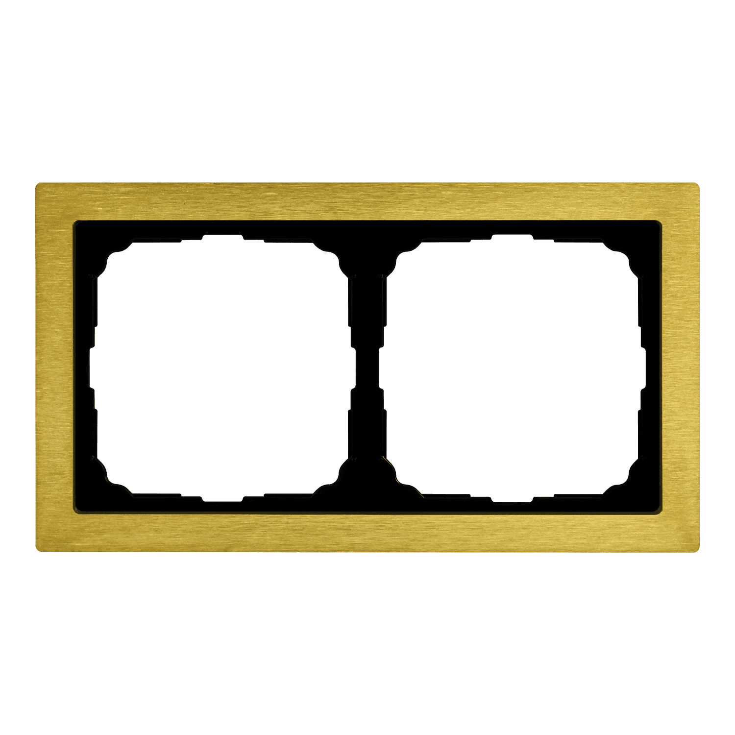 Systeme Electric ArtGallery Pure Металл Золото Рамка 2-ая