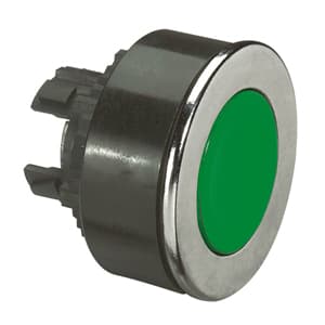 Legrand Osmoz Скрытая головка с утопленным толкателем ∅ 30 для компл. без подсв. IP 66 зеленый с маркеровкой ''I'' 023819 — миниатюра 2