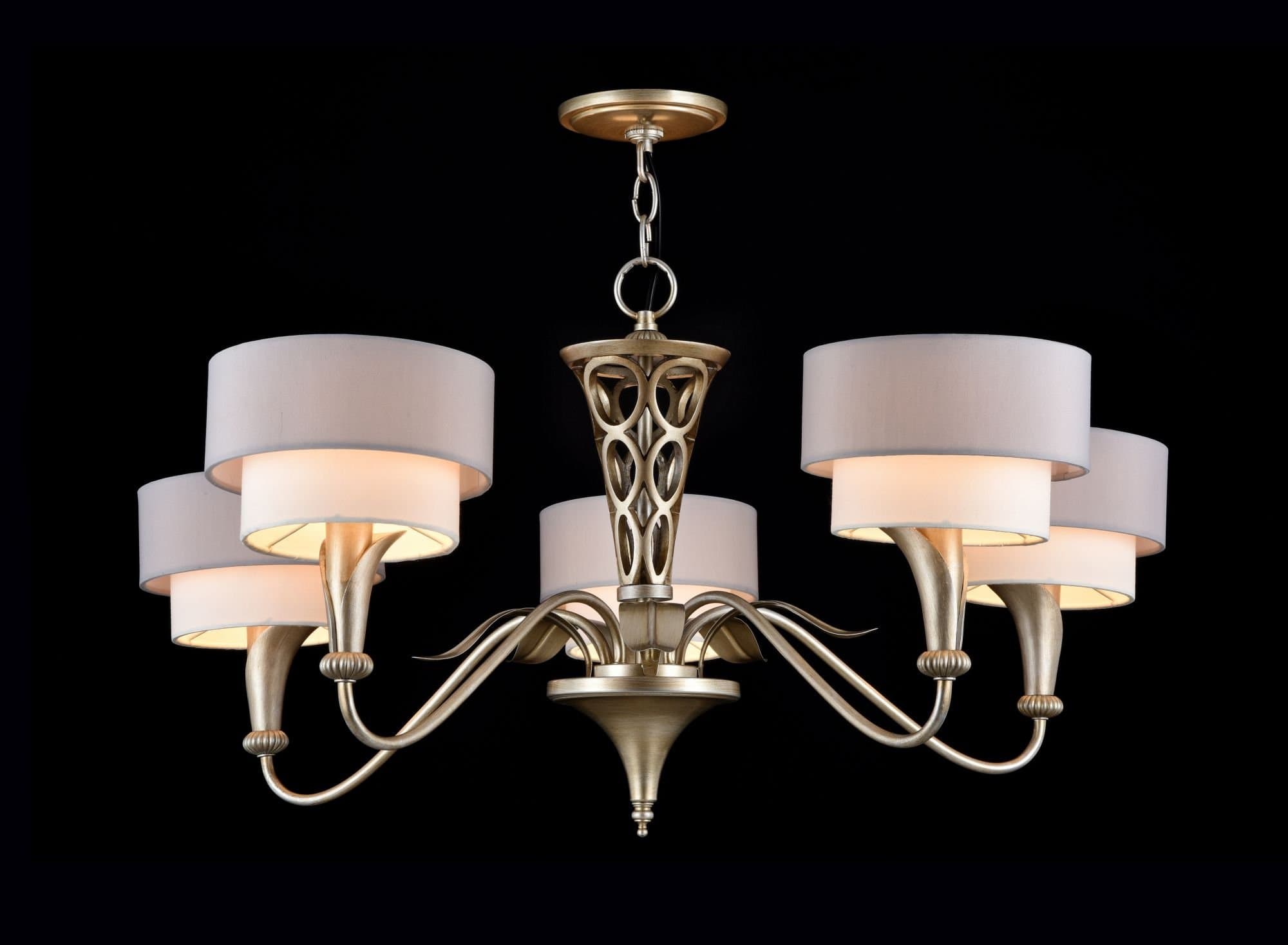 Maytoni House Lillian Серебро Антик Люстра 5xE14 40W H311-05-G — миниатюра 2