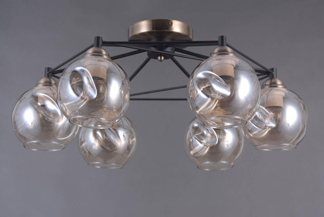 Vele Luce Furia Потолочная люстра VL1882L06 — миниатюра 4