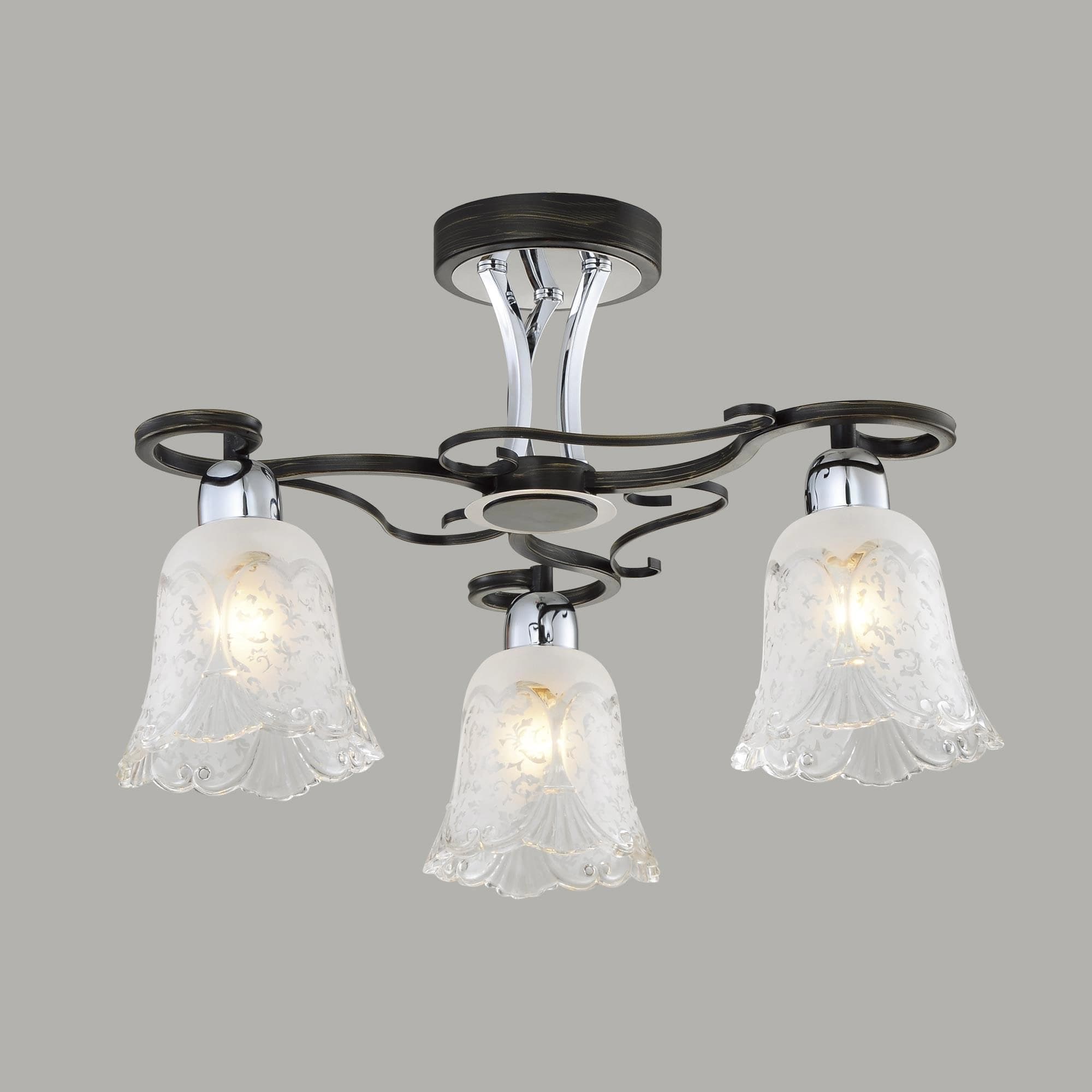 Citilux CL151131 Оливия Венге+Хром Светильник Люстра — миниатюра 2