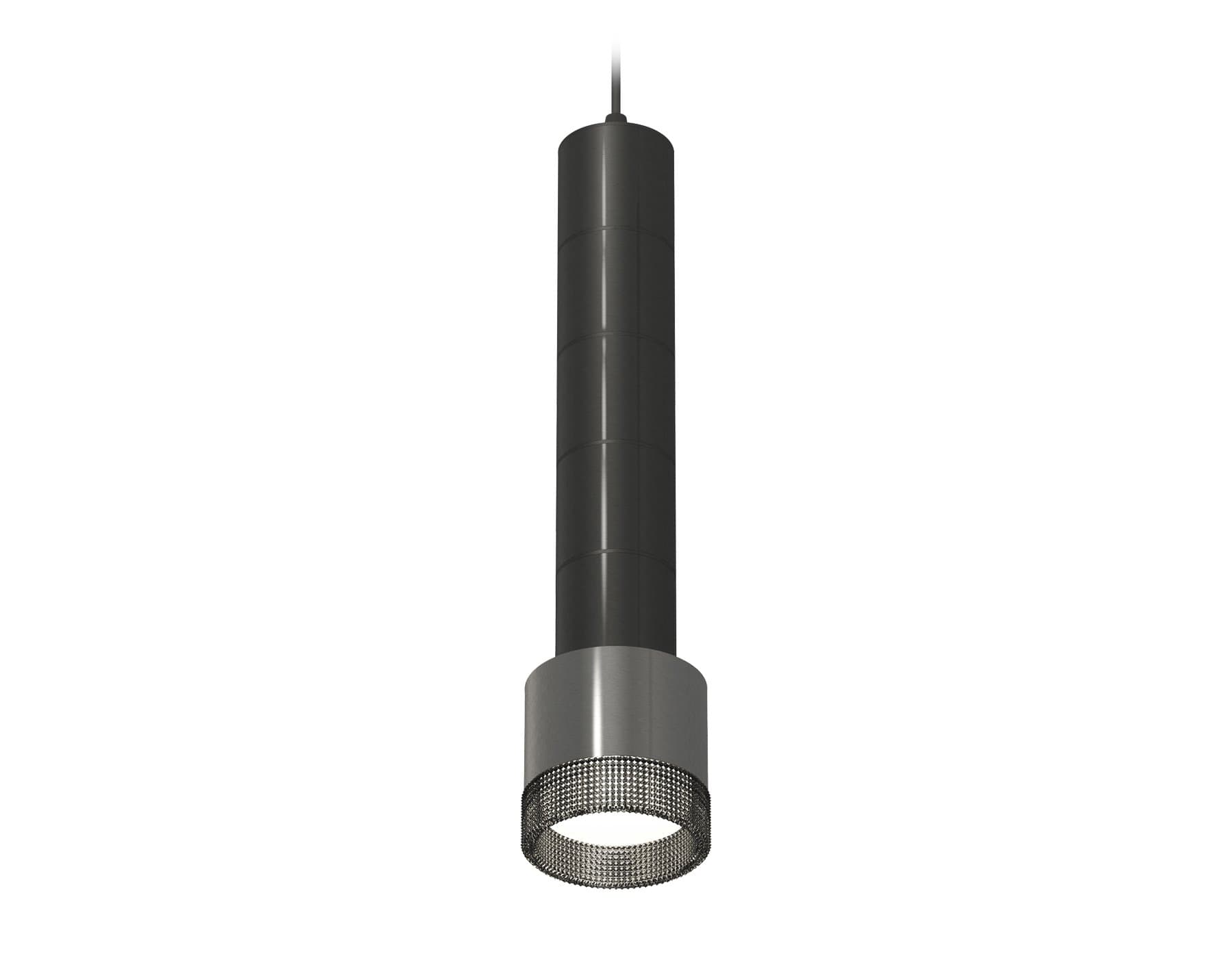Ambrella Комплект подвесного светильника с композитным хрусталем XP8115005 DCH/BK черный хром/тонированный GX53 (A2302, C6303, A2061, C6303, A2061, C6 — миниатюра 1