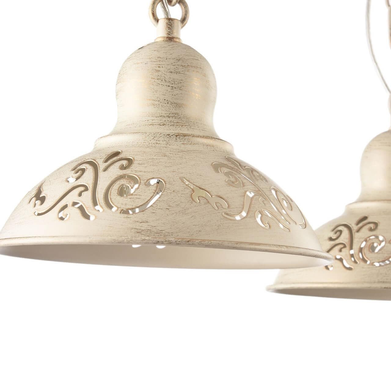 Freya Classic Benoit Кремовый с Золотом Подвесной светильник E27 60W FR2566-PL-33-WG — миниатюра 9