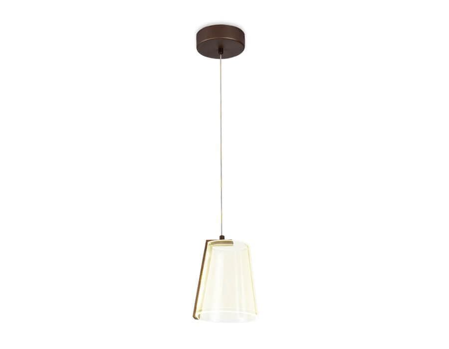 Ambrella Подвесной светодиодный светильник AK4113 CF кофе 19W D150*980 (Без ПДУ) — миниатюра 1