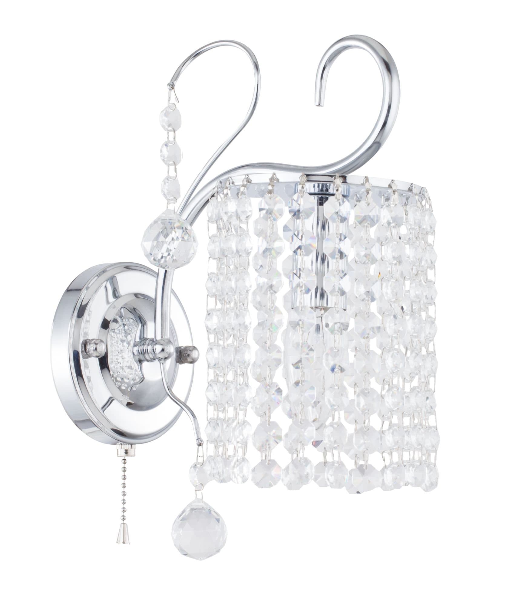 Freya Crystal Leona Хром Бра E14 40W FR1127-WL-01-CH — миниатюра 2