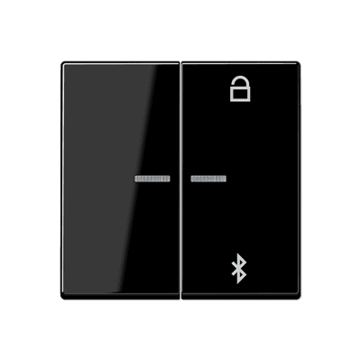 JUNG Таймер универсальный Bluetooth, чёрный A1751BTSW
