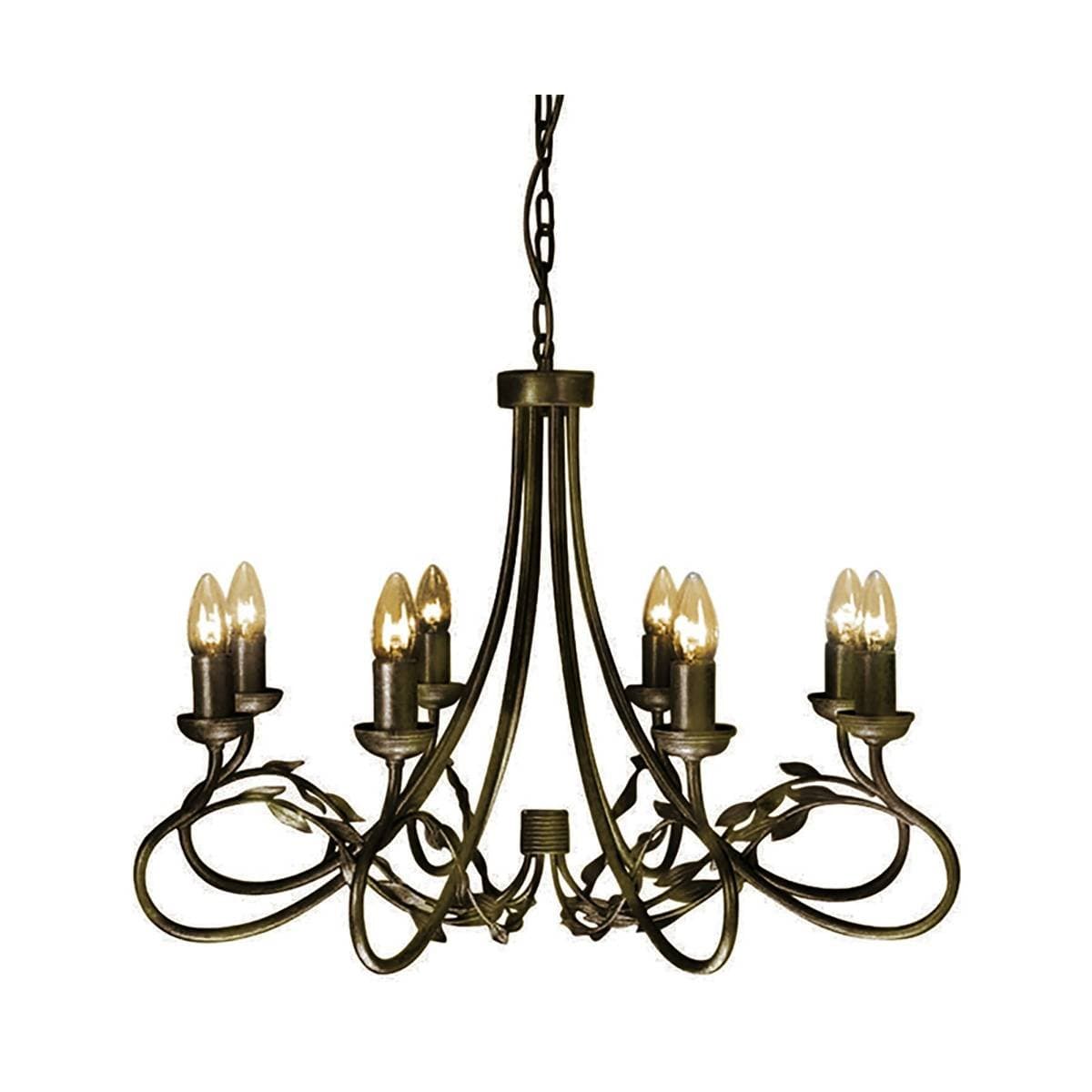 Natural Concept OLIVIA Люстра OV8-BLK-GOLD