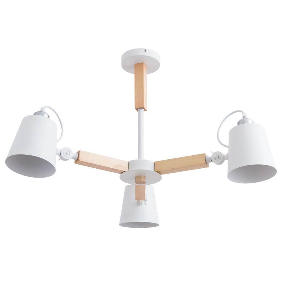 Arte Lamp Oscar Потолочный светильник 3хE27 40W A7141PL-3WH — миниатюра 2