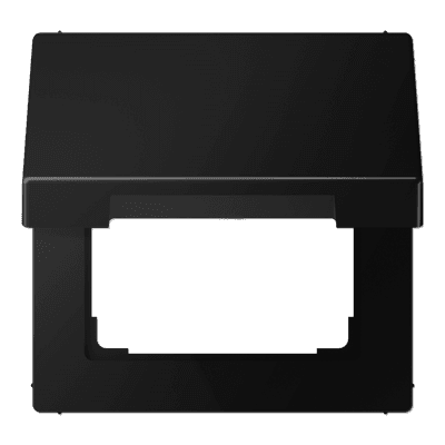 JUNG LS 990 Черный матовый Откидная крышка для устройств 50х50 LS990BFKLSWM