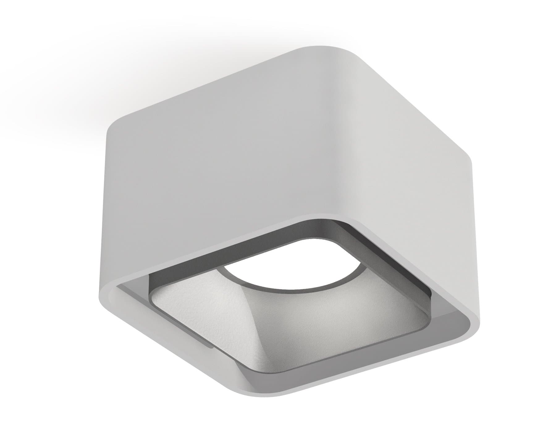 Ambrella Комплект накладного светильника XS7832003 SWH/SSL белый песок/серебро песок MR16 GU5.3 (C7832, N7703) — миниатюра 1