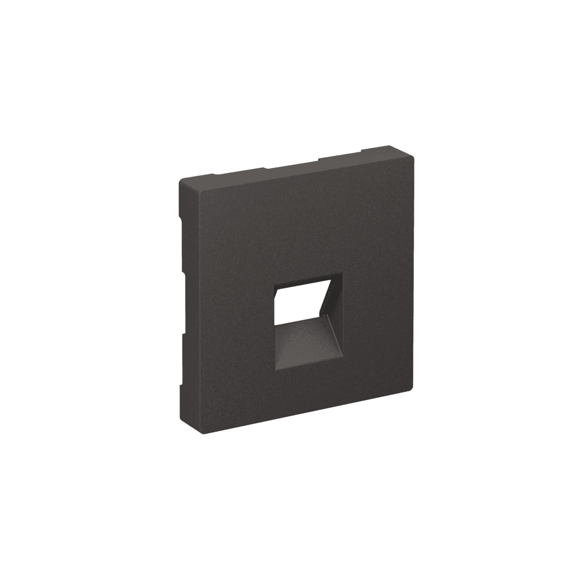 Systeme Electric AtlasDesign Базальт Накладка для информационных функций типа Keystone — миниатюра 1