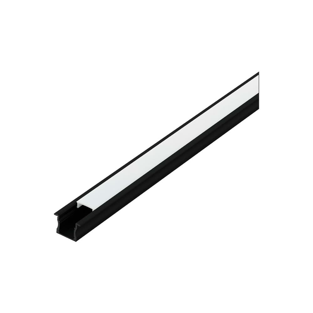 Eglo 98995 Встраиваемый профиль RECESSED PROFILE 2, L2000, B23, H9, алюминий, черный/пластик, белый