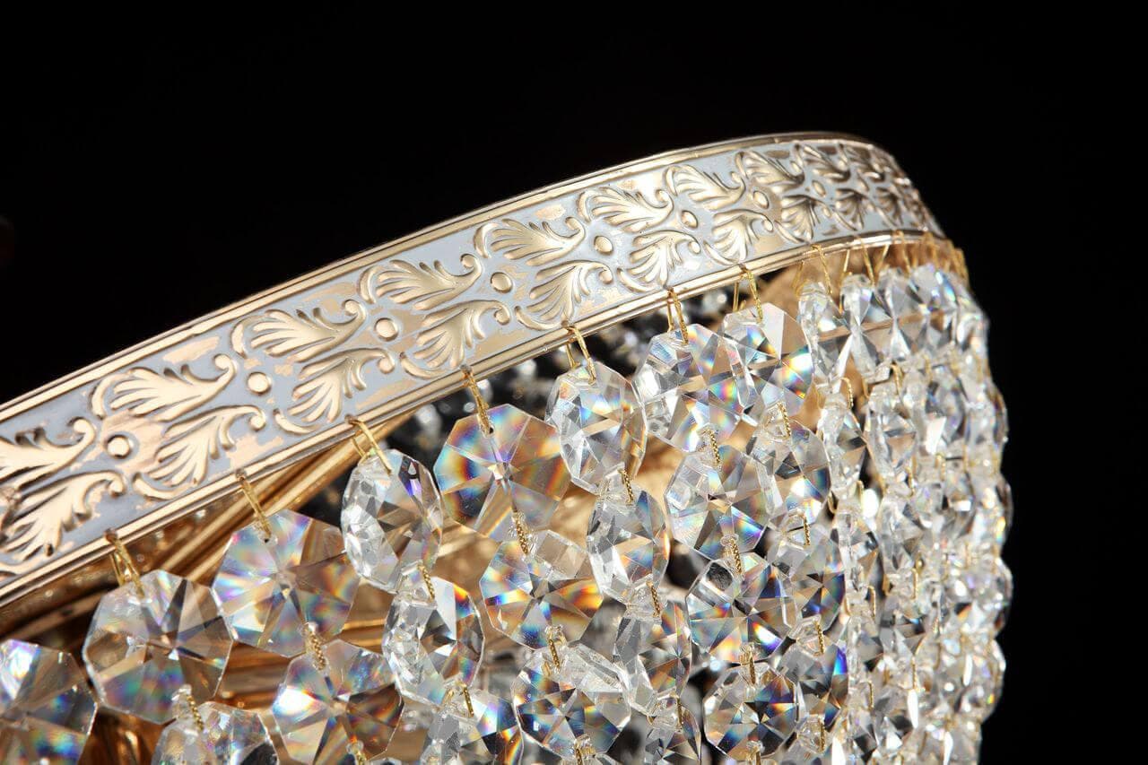 Maytoni Royal Classic Bella Золото Люстра 6xE14 60W DIA750-PT50-WG — миниатюра 5
