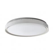 Eglo 99779 Светильник потолочный SELUCI, LED 4x10W, 5000lm, H70, Ø490, сталь/пластик, белый/прозрачный