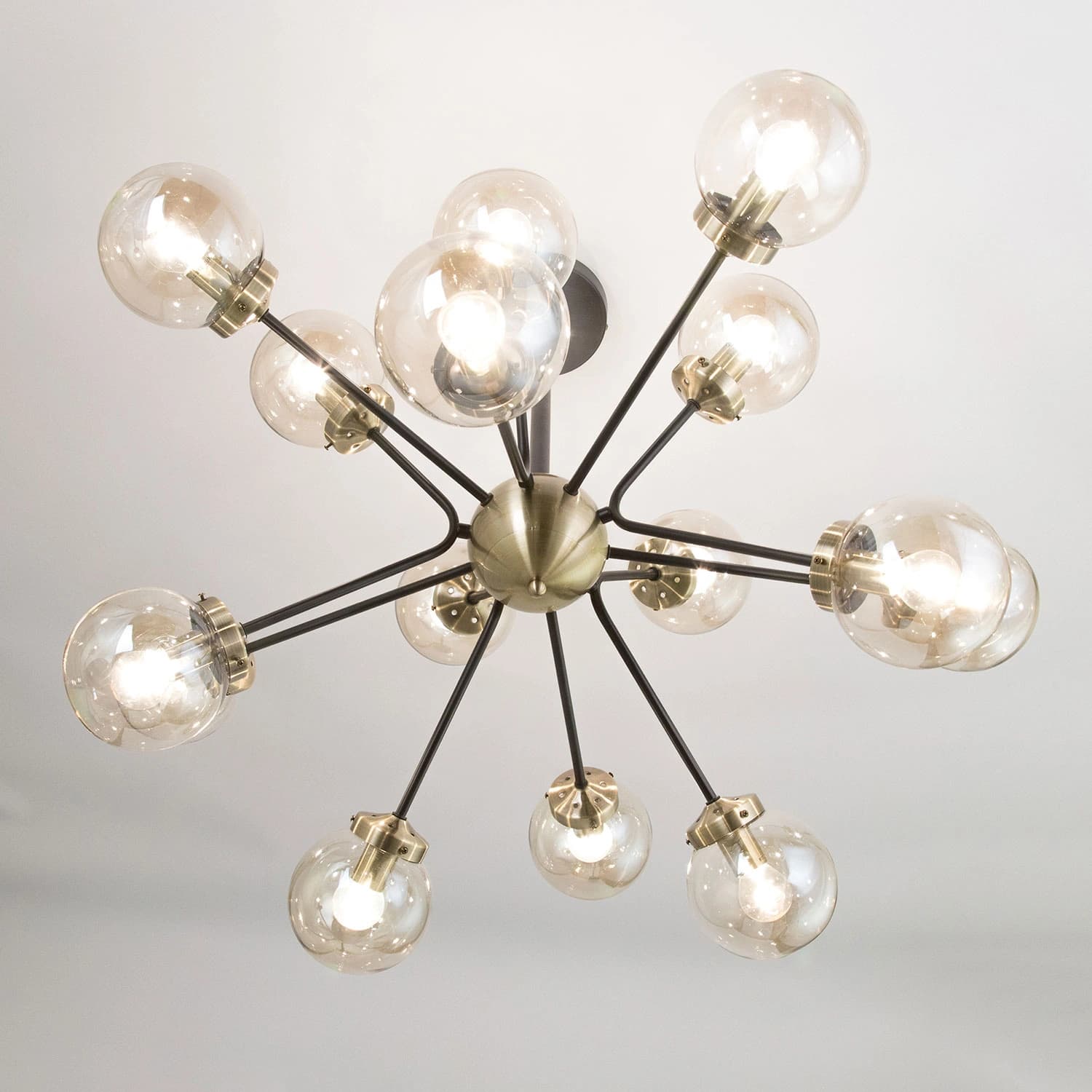 Citilux CL105355 Планета Черн+Дымч. Люстра — миниатюра 9