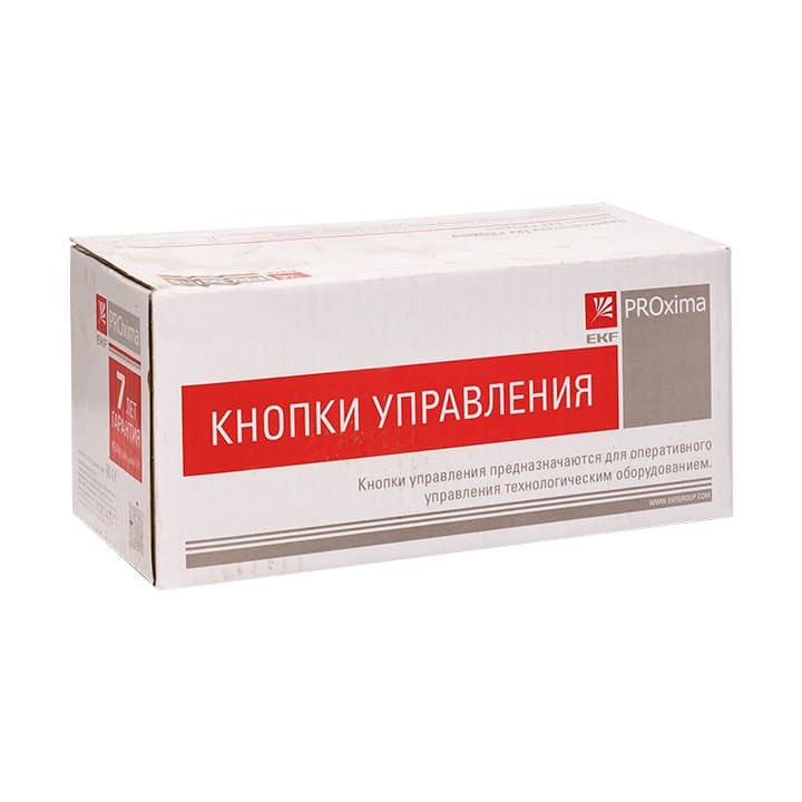 EKF PROxima Кнопка SW2C-MD красная с подсветкой NC Грибок — миниатюра 2