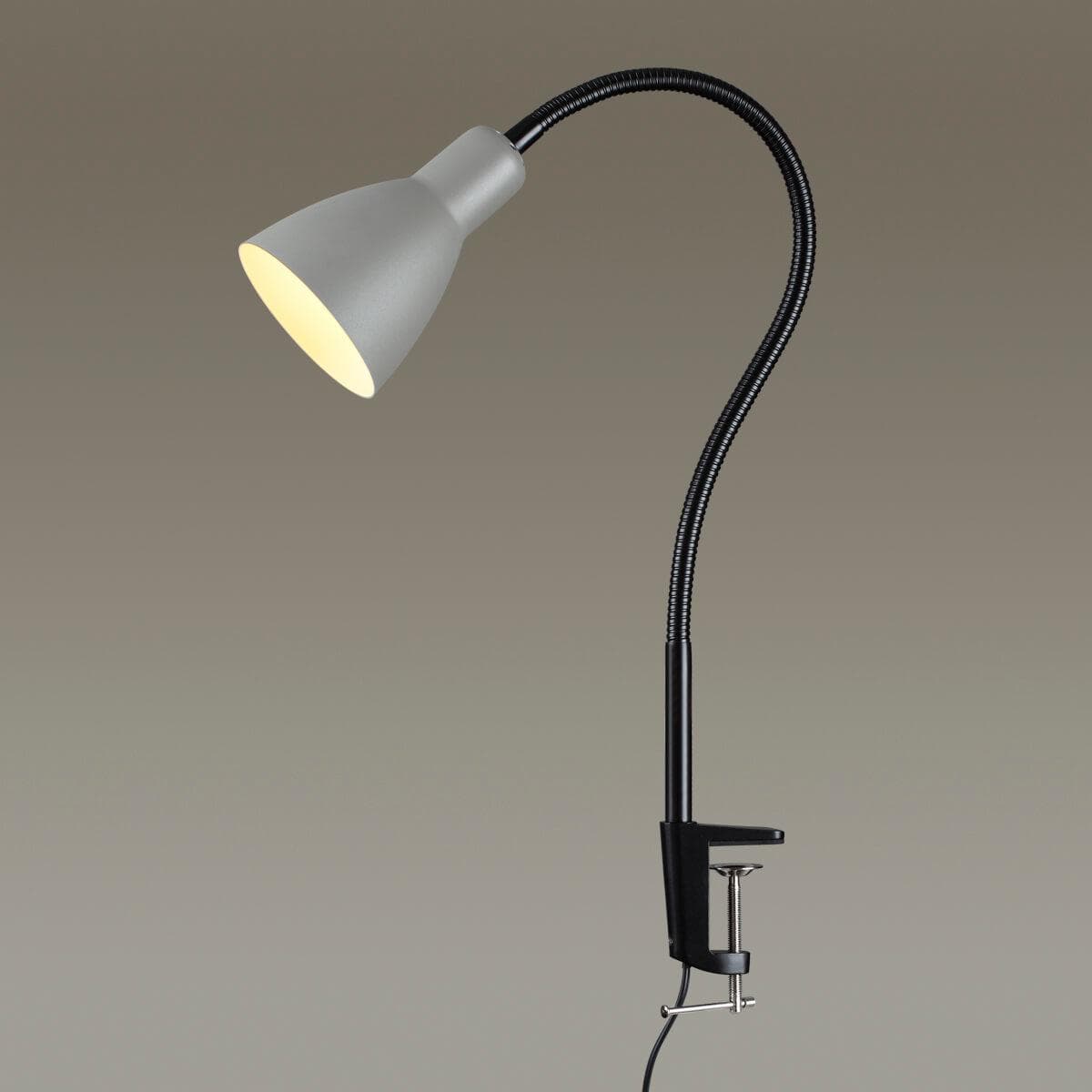 Odeon Light 1997/1T ODL11 833 серый металлик Н/лампа  E27 60W 220V COSTA — миниатюра 2