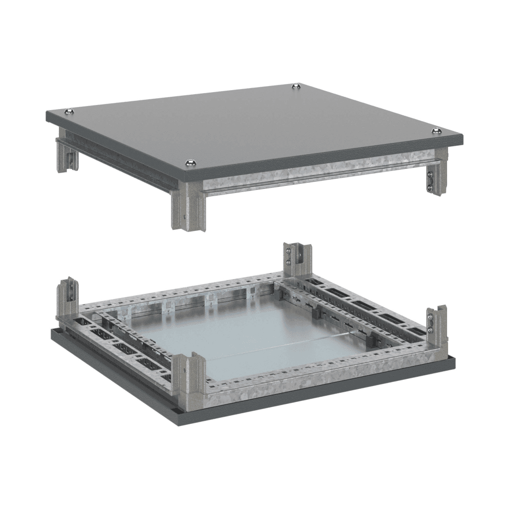 КЭАЗ Комплект, крыша и основание, для оцинкованных шкафов OptiBox M, 600x600 мм