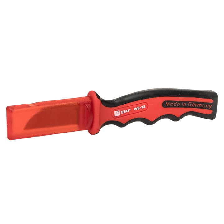 EKF Averes Нож для снятия изоляции с прямым лезвием 1000V WS-32 Professional — миниатюра 3