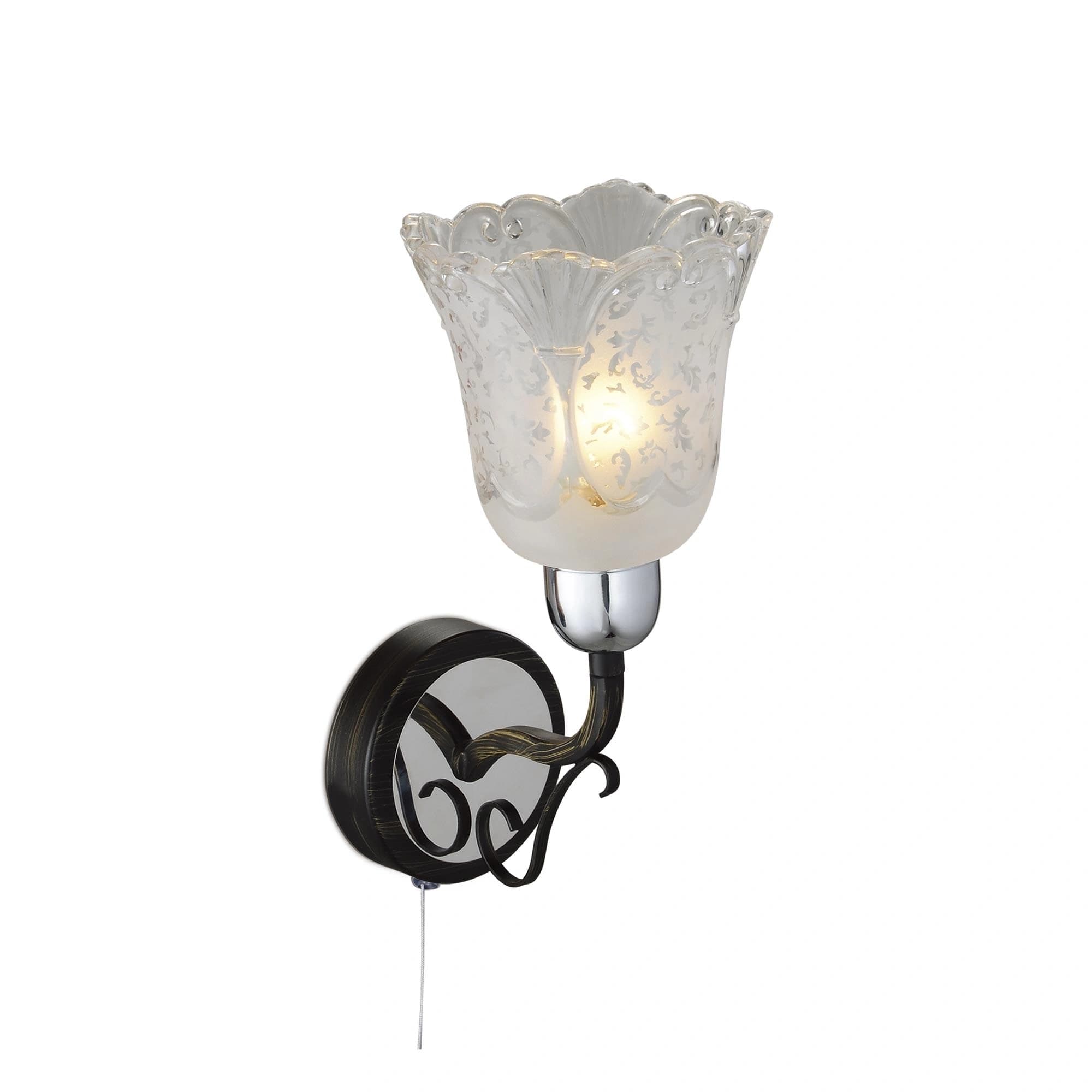 Citilux CL151311 Оливия Венге+Хром Светильник Бра — миниатюра 1