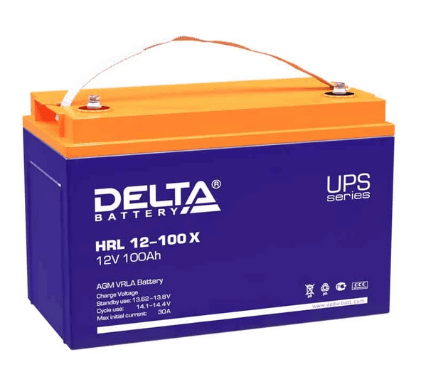 Delta Аккумулятор HRL 12-100 X (12V/100Ah)