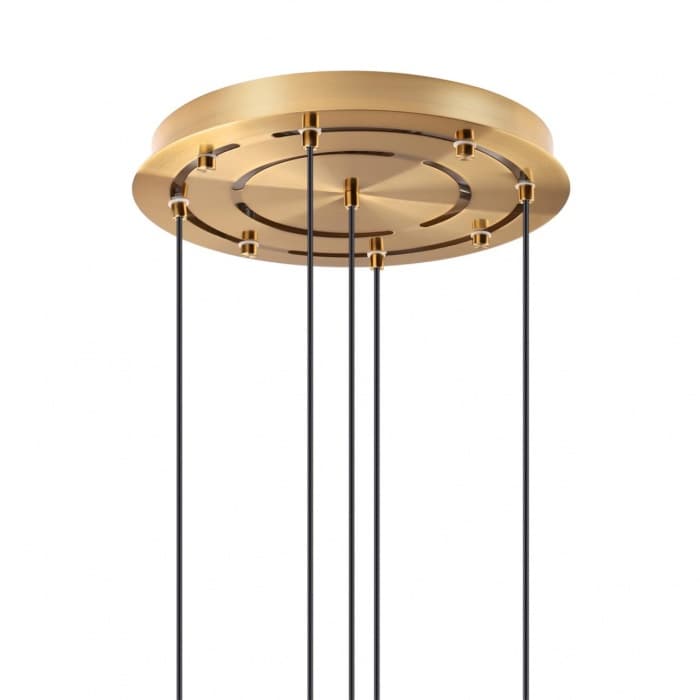 Odeon Light 4346/40 HIGHTECH Универсальное круглое основание в цвете античная бронза D400мм MOLTO