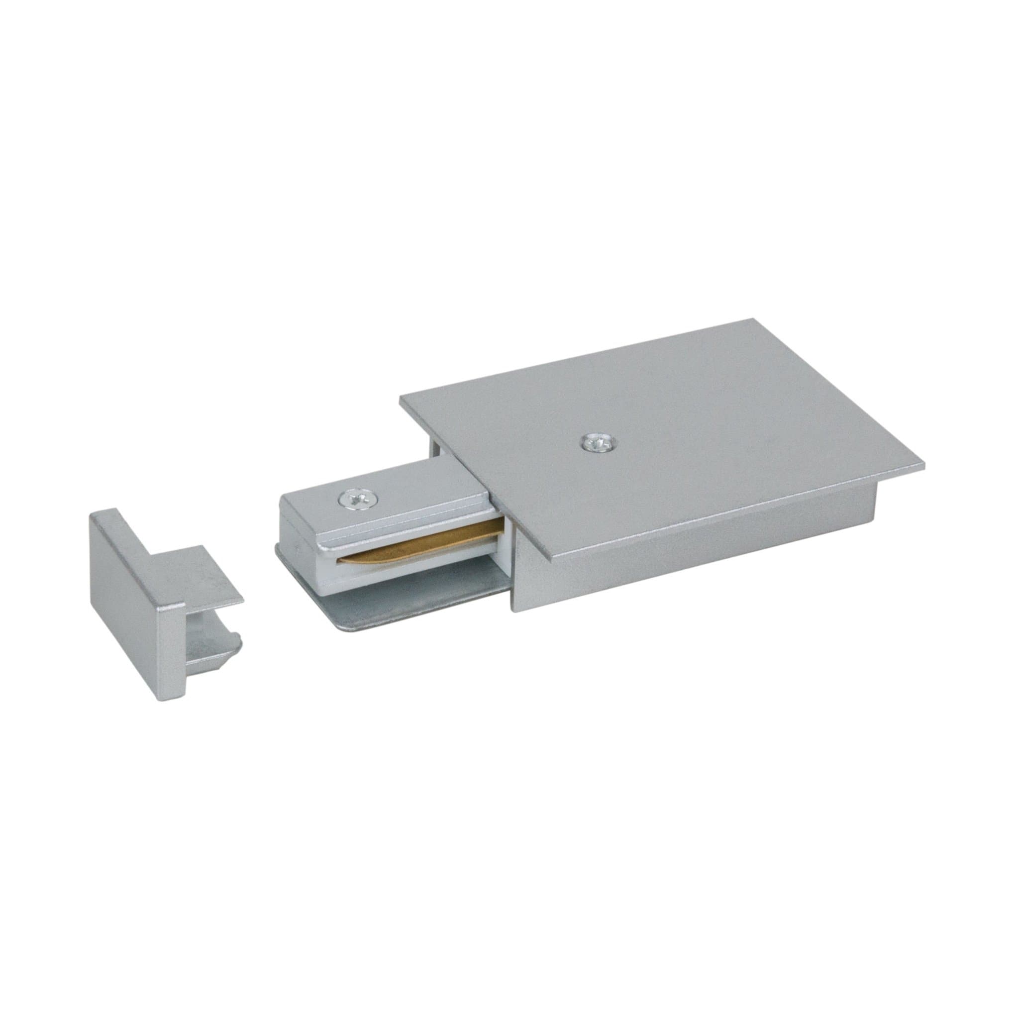 Elektrostandard TRPF-1-CH / Ввод питания и заглушка торцевая для однофазного встраиваемого шинопровода (серебристый) a050166