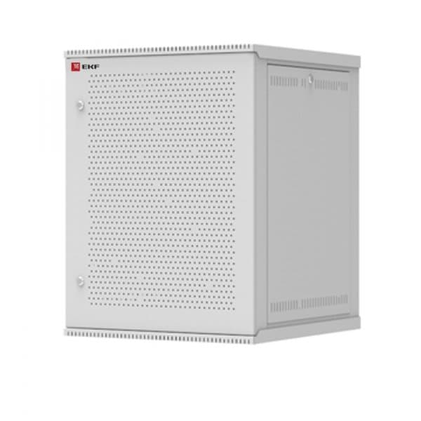 EKF PROxima Astra Шкаф телекоммуникационный настенный разборный 18U (600х650) дверь перфорированная ITB18P650D