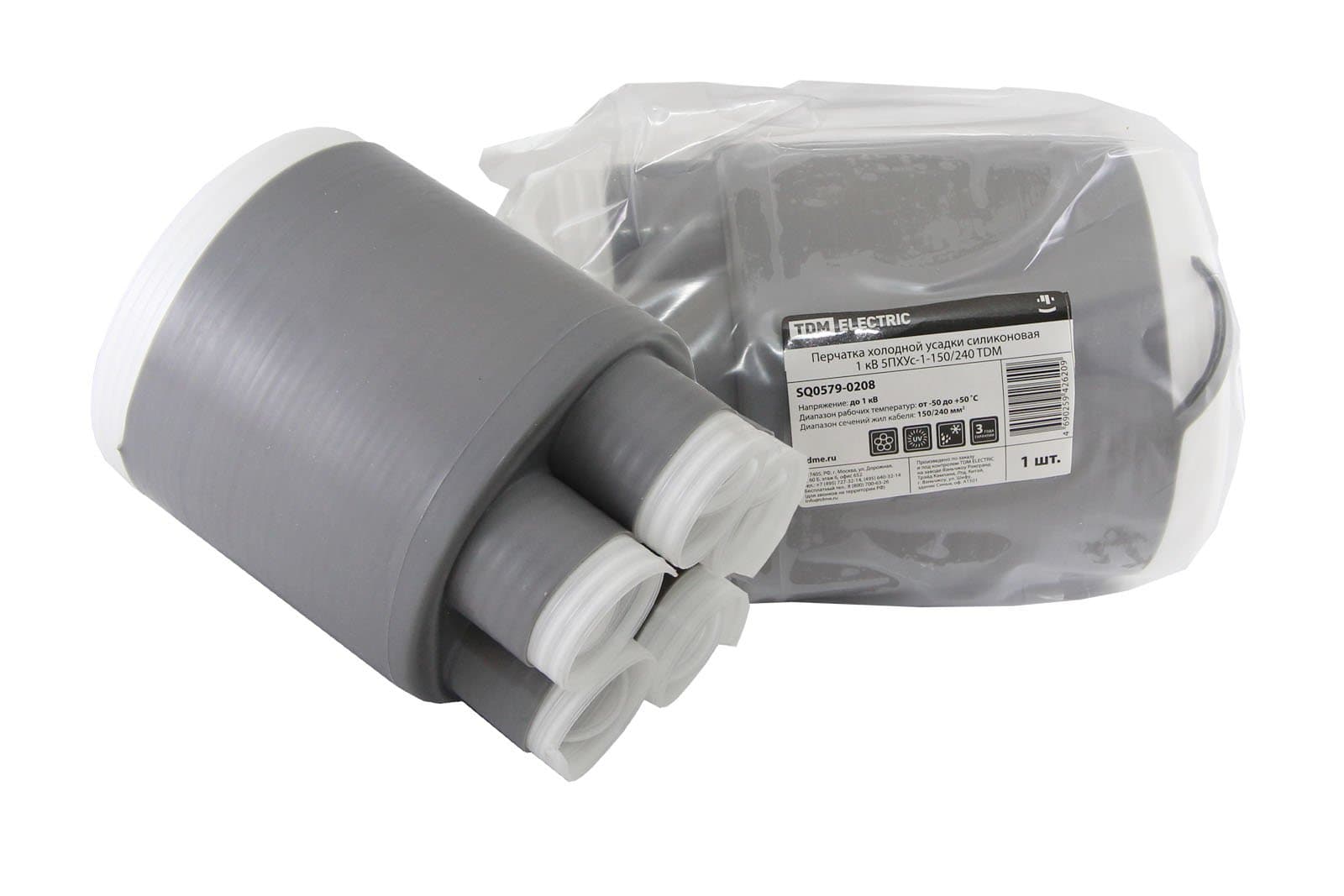 TDM Перчатка холодной усадки 5ПХУс-1-150/240 SQ0579-0208