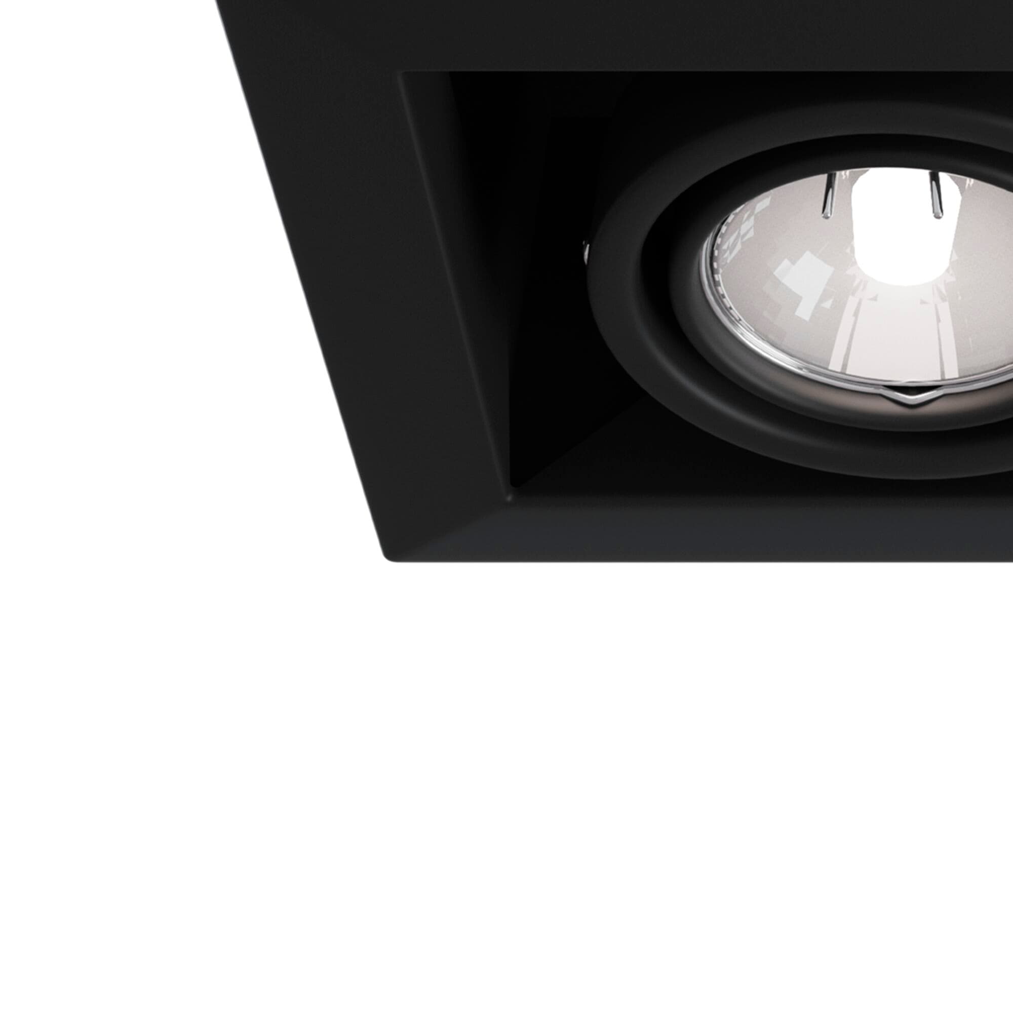 Maytoni DownLight Metal Черный Встроенный светильник 2xGU10 50W DL008-2-02-B — миниатюра 5