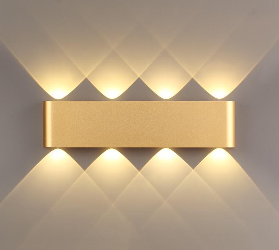 Odeon Light 3893/8WL ODL20 180 золотистый/металл Настенный светильник LED 3000K 8W 220V MAGNUM — миниатюра 4