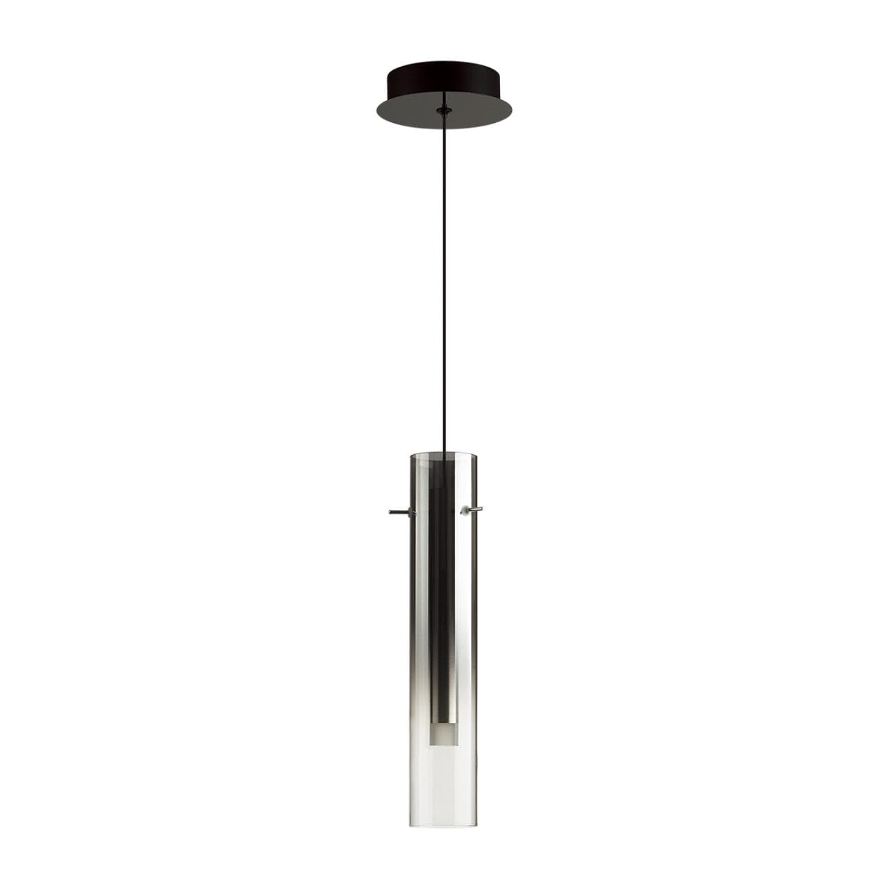 Odeon Light 5062/5L PENDANT ODL24 317 черный/темн.хром/металл/стекло Подвес LED 5W 3000K SHINY