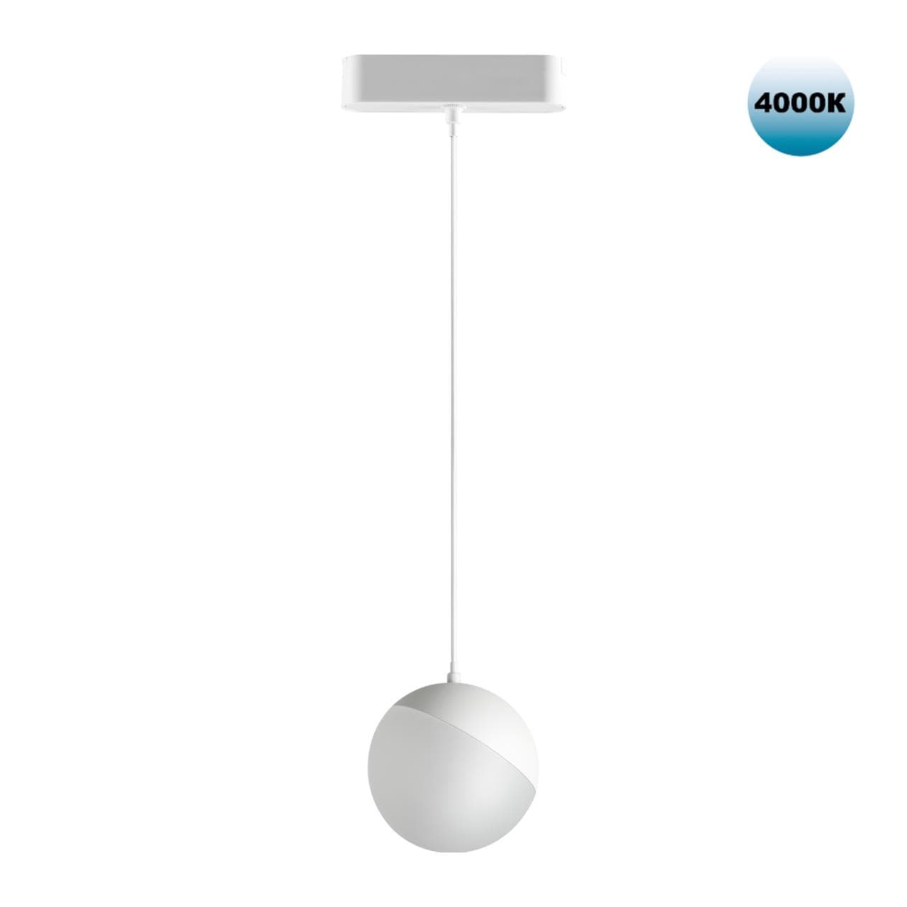 Novotech 359095 SHINO NT23 000 белый Трековый светильник для низков. шинопровода IP20 LED 4000K 10W 48V 800Лм SMAL