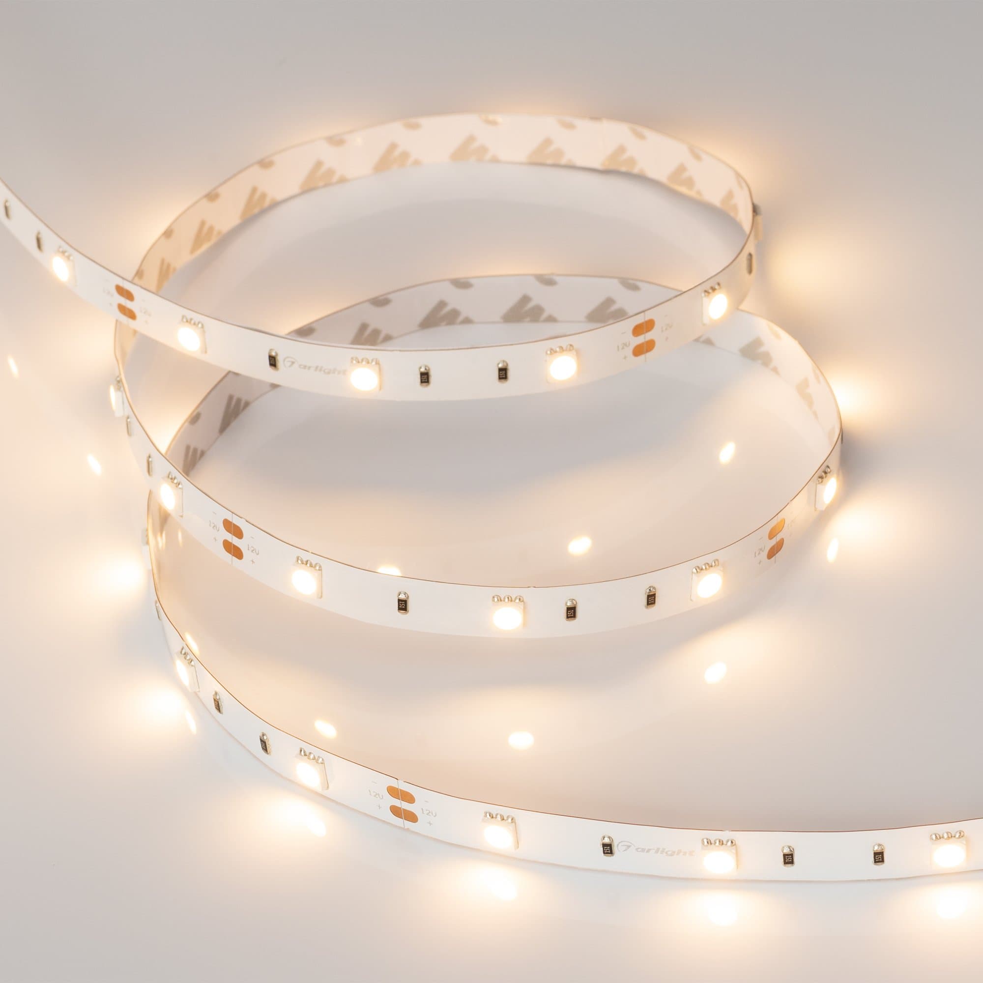 Arlight Светодиодная лента RT-B30-10mm 12V Warm2400 (7.2 W/m, IP20, 5060, 5m) (Открытый) 018102(2) — миниатюра 3