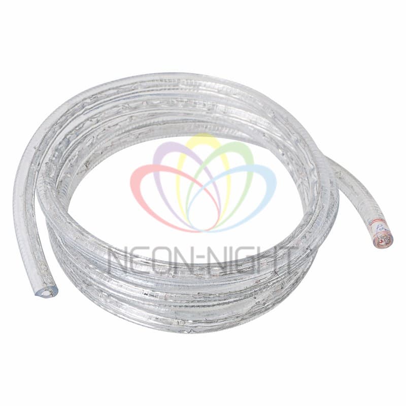 NEON-NIGHT Дюралайт LED, постоянное свечение (2W) - ТЕПЛЫЙ БЕЛЫЙ Эконом 24 LED/м , бухта 100м 121-126-4 — миниатюра 2