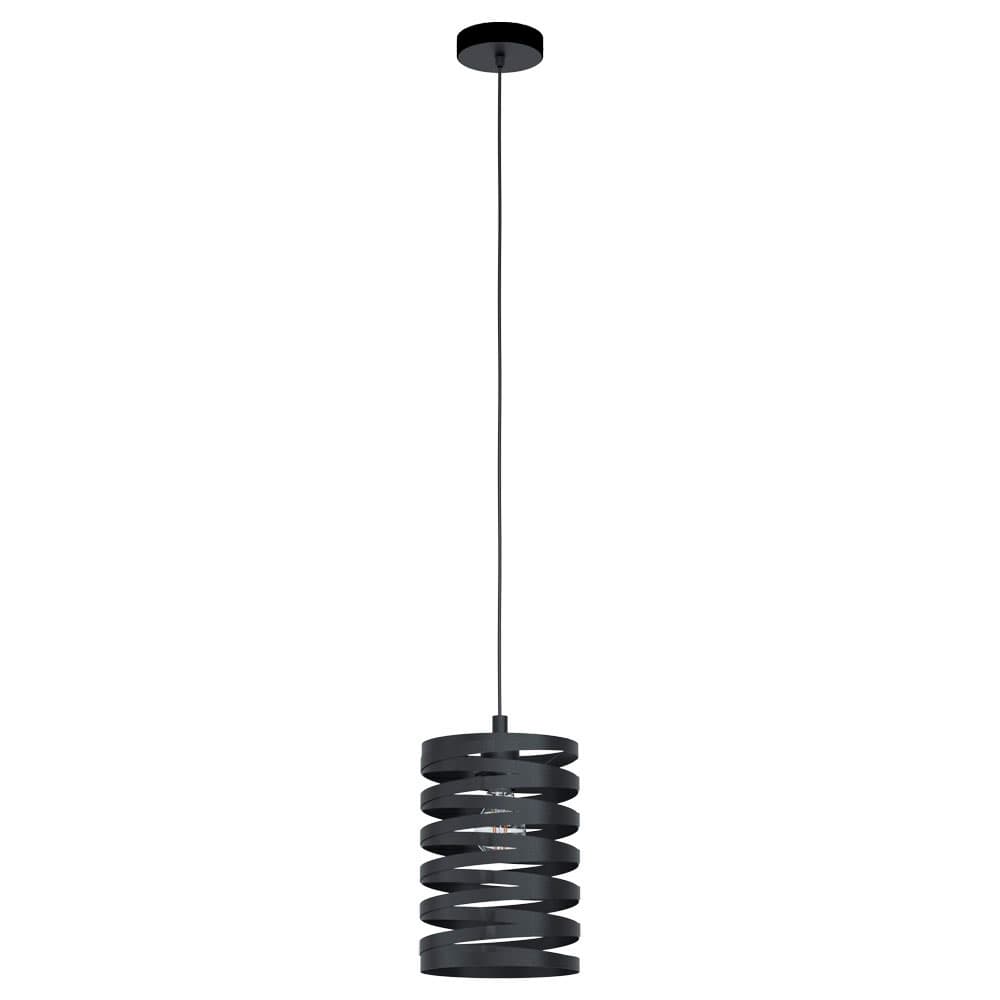 Eglo 99346 Подвес CREMELLA, 1х40W(E27), 180, H1100, сталь, черный