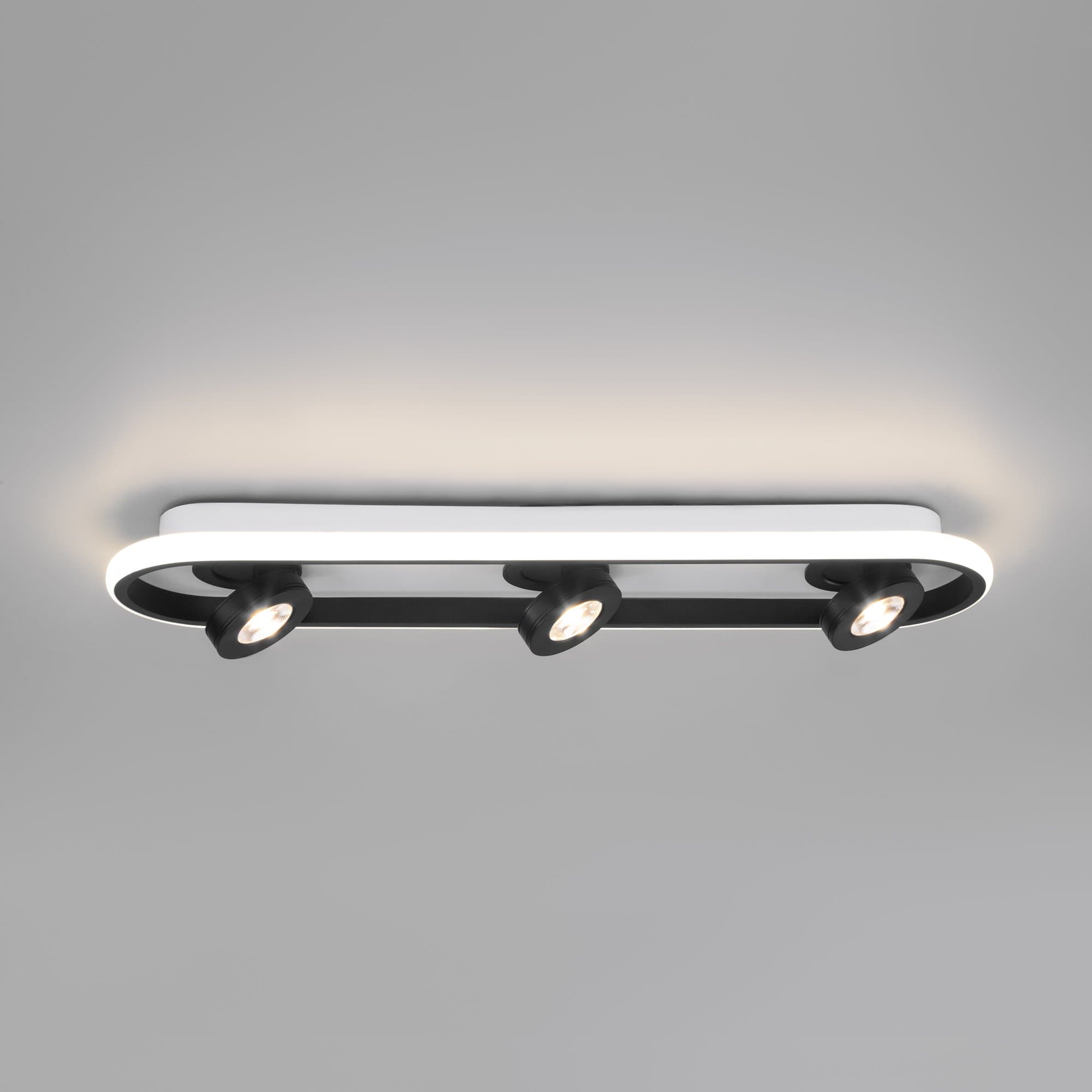 Eurosvet 20123/3 LED Светильник потолочный белый/черный a055525 — миниатюра 1