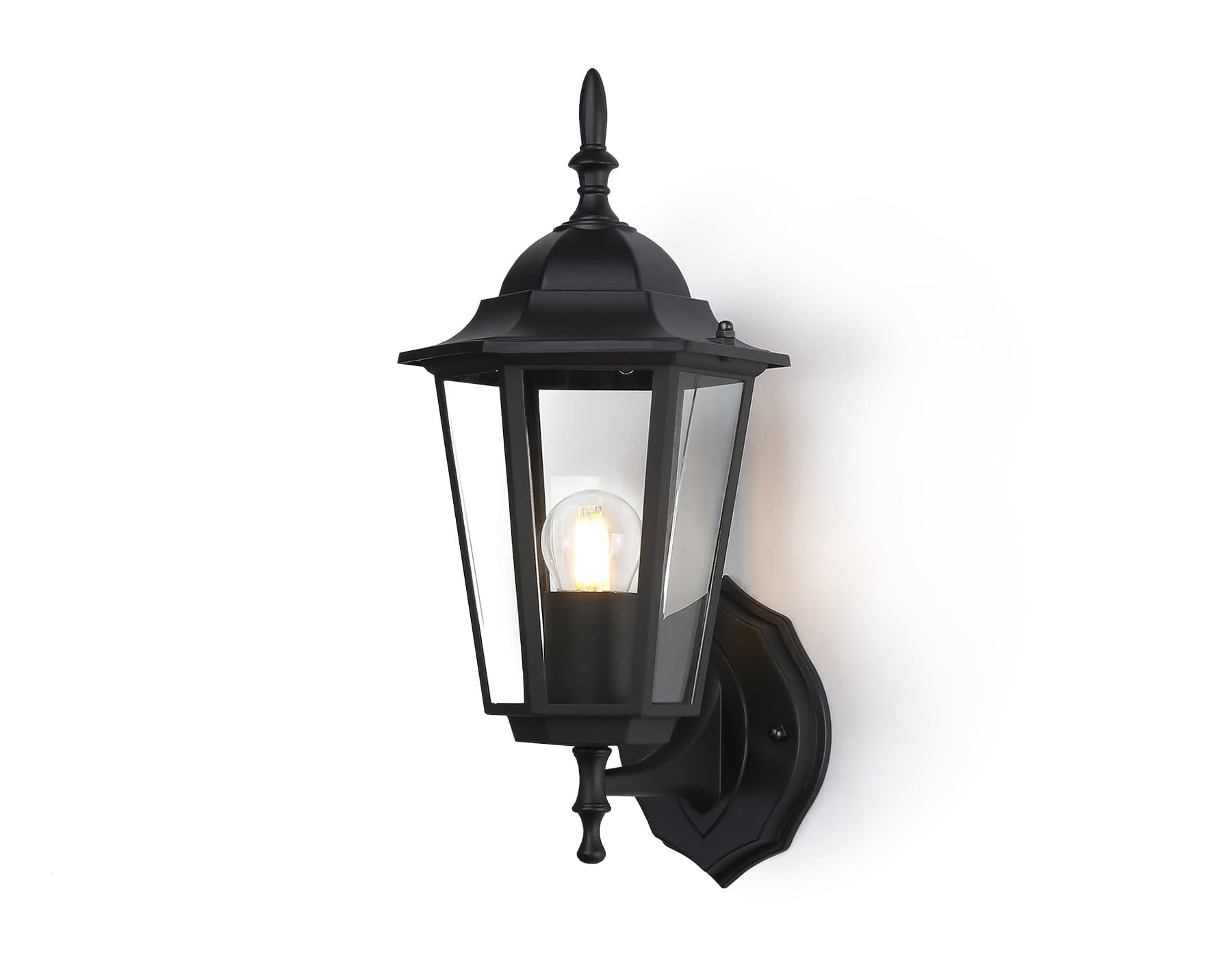 Ambrella Светильник уличный настенный ST2010 BK/CL черный/прозрачный IP54 E27 max 40W 360*150*210