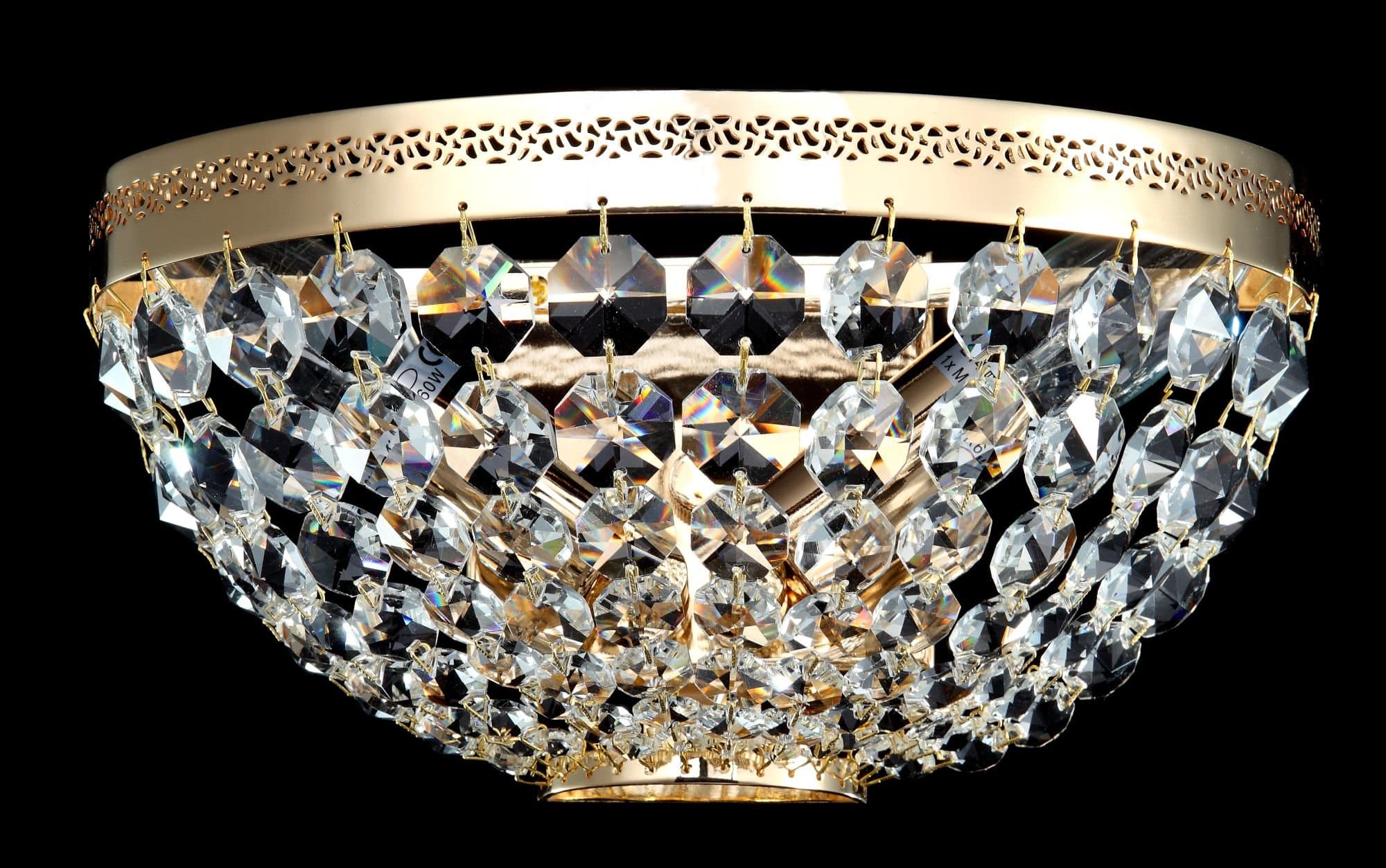 Maytoni Royal Classic Ottilia Золото Бра 2xE14 60W DIA700-WL-02-G — миниатюра 3