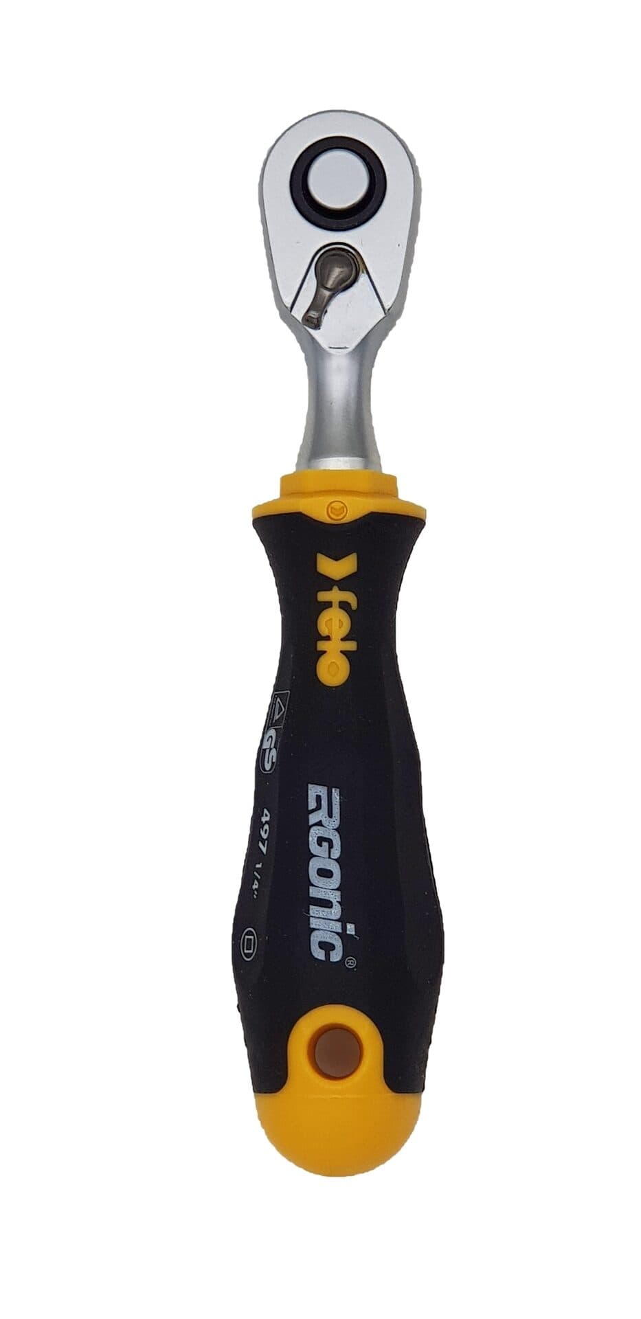 Felo Трещотка 1/4" Ergonic в блистере 49763541 — миниатюра 2