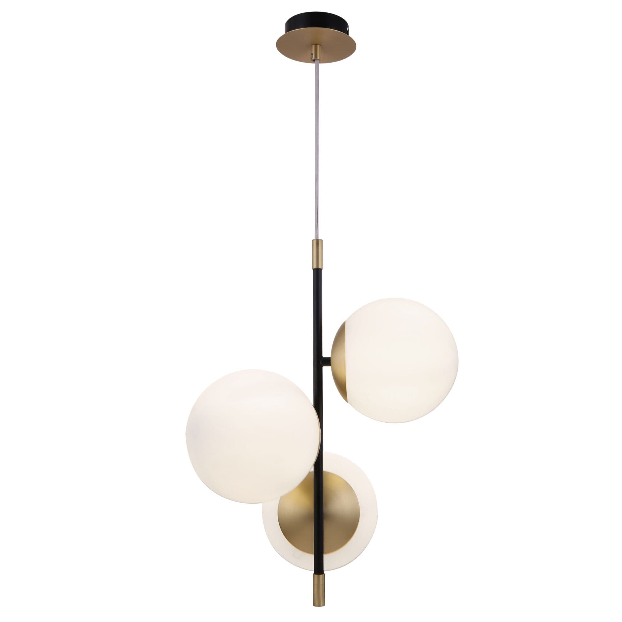 Maytoni Светильник подвесной Modern Nostalgia Матовое Золото MOD048PL-03G — миниатюра 2