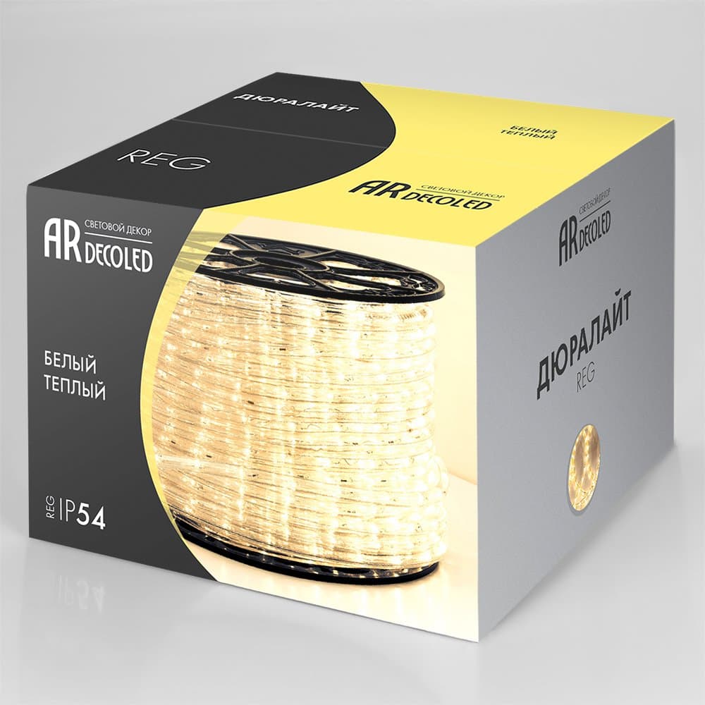 Arlight Дюралайт ARD-REG-STD Warm (220V, 24 LED/m, 100m) (Ardecoled, Закрытый) 024756 — миниатюра 3